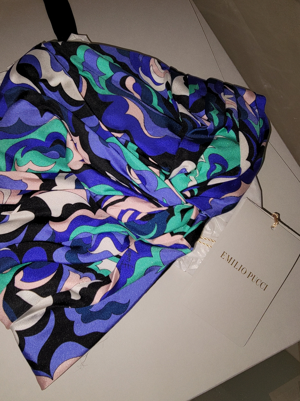 BNWT Emilio Pucci Turban 100% Silk